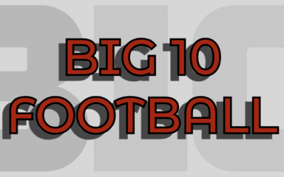 BIG 10 FOOTBALL SCHEDULE AND TV TIMES
