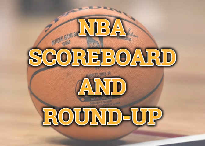 NBA PLAYOFF SCOREBOARD AND ROUND-UP