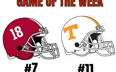 COLLEGE FOOTBALL GAME OF THE WEEK: #7 ALABAMA AT #11 TENNESSEE