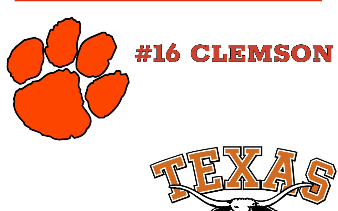 COLLEGE FOOTBALL PLAYOFF GAME NOTES: CLEMSON VS. TEXAS